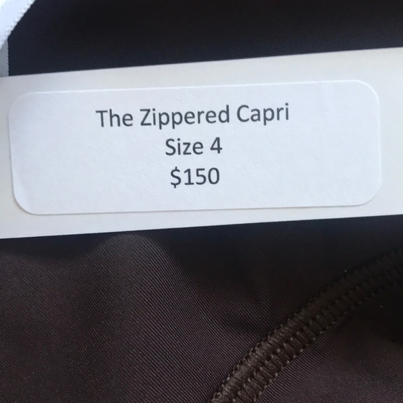 Fierce + Regal The Zippered Capri - Picture 7 of 7